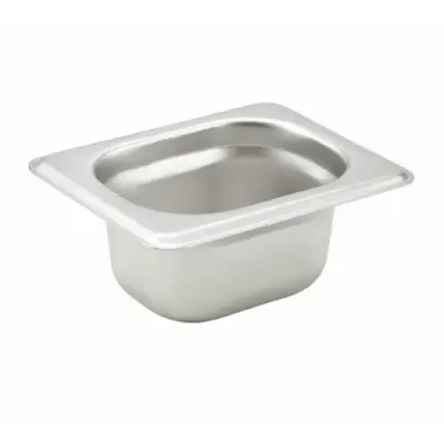 Winco 1/18 Size Anti-Jam Steam Pan- 2" Deep [SPJH-1802]